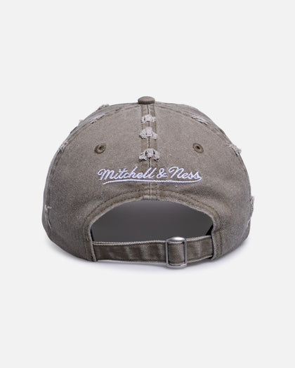 Mitchell & Ness San Antonio Spurs 'Collegiate' Dad Fit Strapback Charcoal