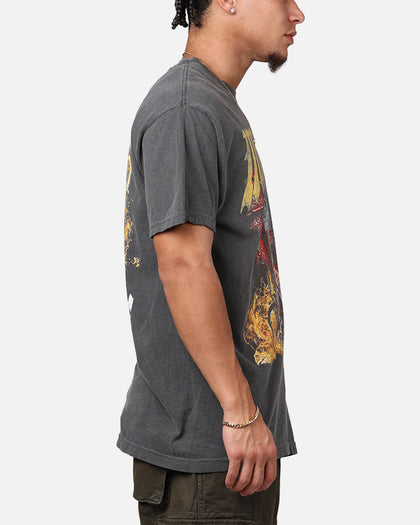 Ripple X Game Of Thrones 'House Of The Dragon' Meleys T-Shirt Washed Black
