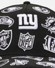 New Era NFL 'All Over Leagues' 9FORTY A-Frame Snapback Black