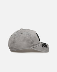 New Era New York Yankees 'Cutoff Visor' 9FORTY Snapback Washed Black