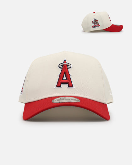 New Era Los Angeles Angels 'Team Color Visor' 9FORTY A-Frame Snapback Chrome