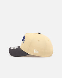 New Era Detroit Lions 'Vintage' 9FORTY A-Frame Snapback Vegas Gold