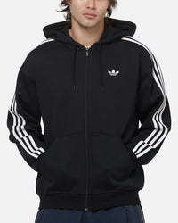 Adidas Baggy Full Zip Hoodie Black