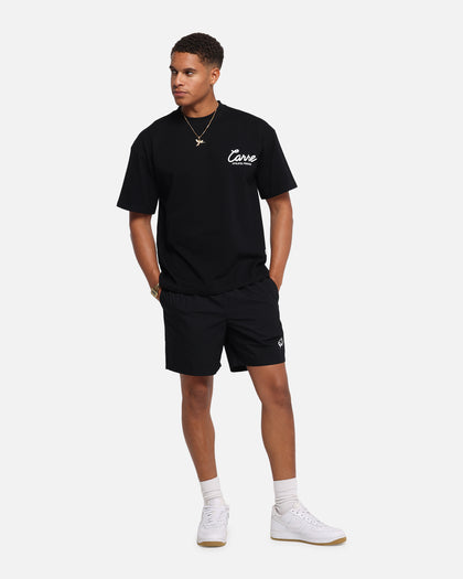Carre Prestige Script T-Shirt Black
