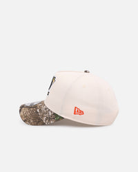 New Era Anaheim Ducks 'Realtree Visor' 9FORTY A-Frame Snapback Cream/Camo