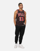 Mitchell & Ness Chicago Bulls Luc Longley 1995 Pinstripe Jersey Black