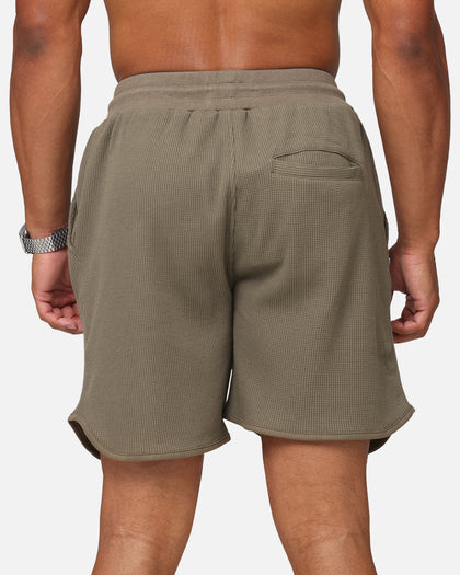Saint Morta Waffle Shorts Khaki