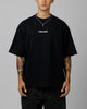 Loiter Script Boxy T-Shirt Black