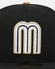 New Era Mexico National Baseball Team 59FIFTY Fitted Black Metallic