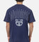 Bleacher Athletic New Zealand Warriors NRL Attrition Washed T-Shirt Blue