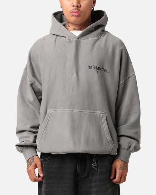 Saint Morta Ethereal Hoodie Washed Charcoal