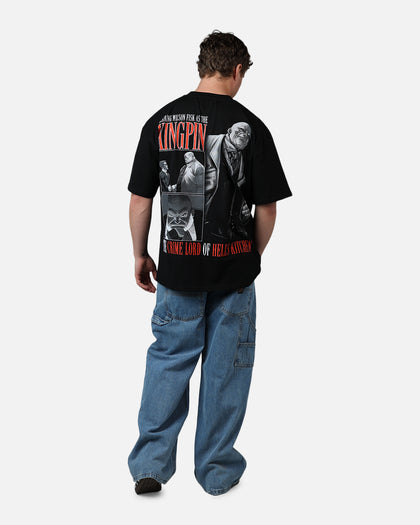 73Studio Marvel King Pin Vintage T-Shirt Black