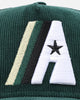 New Era Houston Astros 'Dark Green Cord' 9FORTY A-Frame Snapback Dark Green