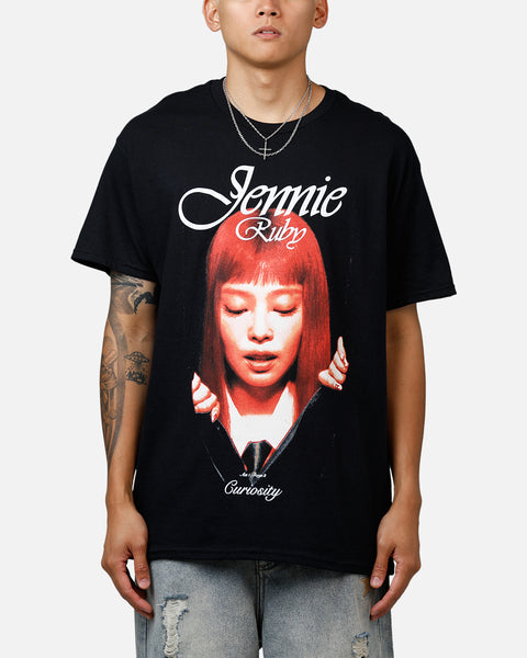 Jennie グラフィックプリント Tシャツ M ブラック 6fa50ac9736a6b38c961a9e2ea2303