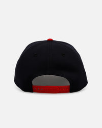 New Era Atlanta Braves 'Rose Emblem' 9FORTY A-Frame Snapback Official Team Color