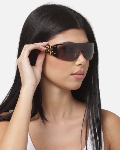 Aire X Von Dutch Rumour Sunglasses Black/Gold/Leopard