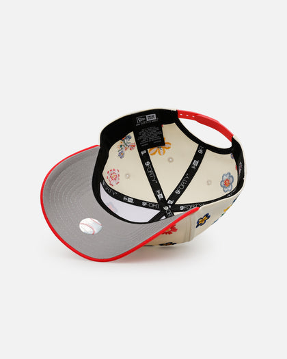 New Era New York Yankees Summer Flowers 3.0 9FORTY A-Frame Snapback Pink