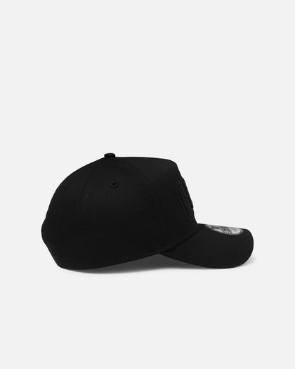 New Era Houston Rockets 'NBA Black On Black' 9FORTY A-Frame Snapback Black