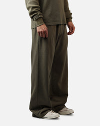 American Thrift Wide Leg Pants Washed Olive