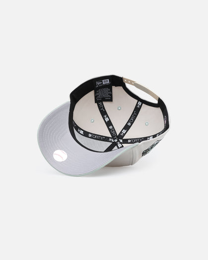 New Era Boston Red Sox 'Sea Glass' 9FORTY A-Frame Snapback Stone/Green