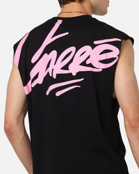 Carre Graffiti Muscle T-Shirt Black/Pink