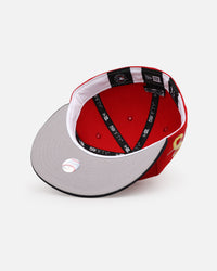 New Era Los Angeles Dodgers 'Grey Bottoms' 59FIFTY Fitted Red/Navy