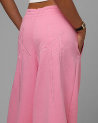 Loiter Weezy Ultra Wide Sweatpants Pink