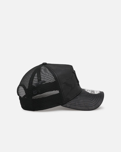 New Era Detroit Tigers 'Camo' 9FORTY A-Frame Trucker Snapback Black