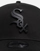 New Era Chicago White Sox "Black Metal Badge" 9Forty A-Frame Snapback Black