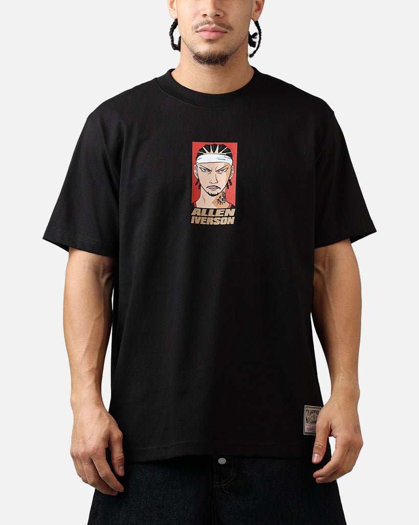 Mitchell & Ness Philadelphia 76ers Allen Iverson Cartoon T-Shirt