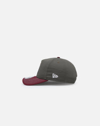 New Era Houston Astros 'Contrast Visor' Pre-Curved Golfer Snapback Moss/Maroon