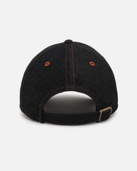 New Era Chicago White Sox "Black Denim" Classic Casual Strapback Black Denim/Rust Contrast
