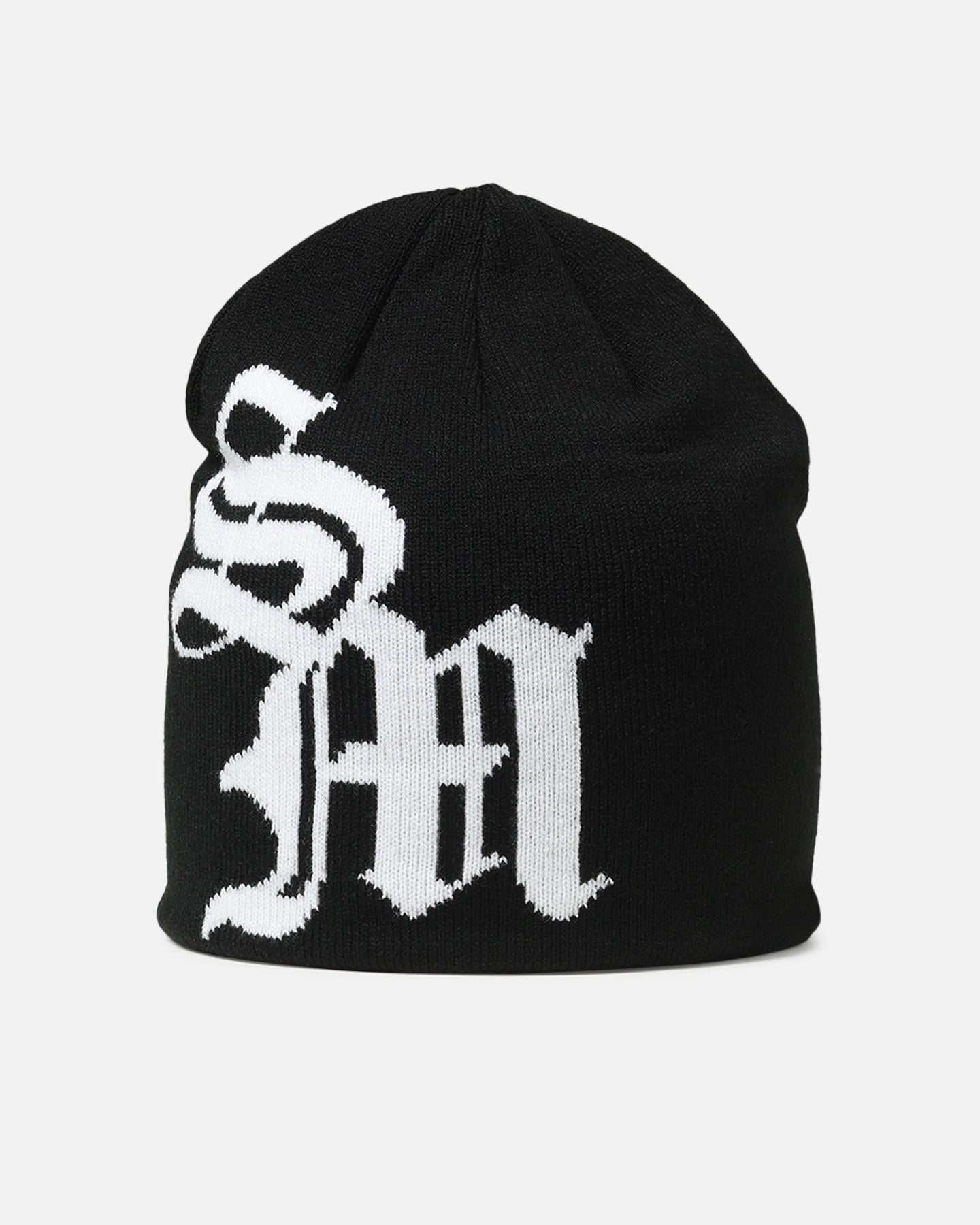 Saint Morta Monogram Fold Beanie Black | Culture Kings US