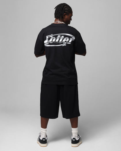 Loiter Chrome Logo T-Shirt Black