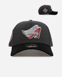 New Era Los Angeles Angels 'Stealth 2.0' 9FORTY A-Frame Snapback Graphite