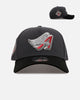 New Era Los Angeles Angels 'Stealth 2.0' 9FORTY A-Frame Snapback Graphite