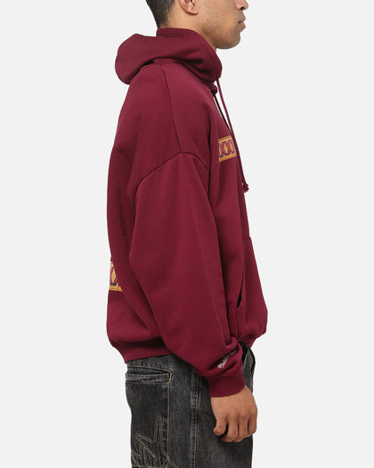 Mitchell & Ness Queensland Maroons XXXX Toad Box Hoodie Maroon