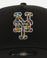 New Era New York Mets 'Floral Forever' 9FORTY A-Frame Snapback Black