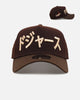 New Era Los Angeles Dodgers 'Japan Pack' Kanji 9FORTY A-Frame Snapback Brown