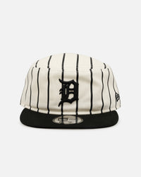 New Era Detroit Tigers 'Pinstripe' Painter Snapback Chrome/Black
