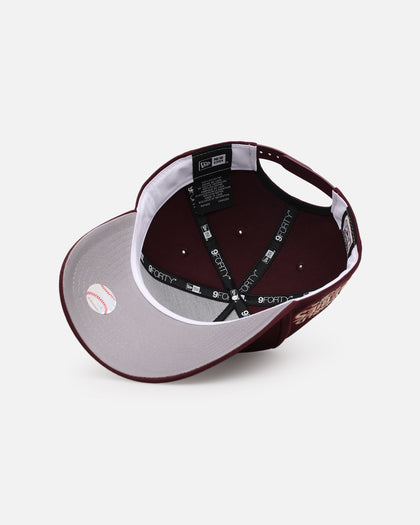 New Era New York Yankees 'Penny' 9FORTY A-Frame Snapback Maroon