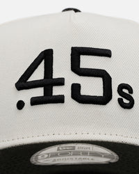 New Era Houston Astros 'Chrome Black' 9FORTY A-Frame Snapback Chrome/Black