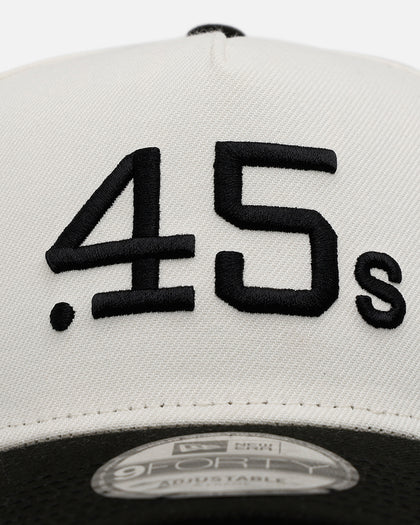 New Era Houston Astros 'Chrome Black' 9FORTY A-Frame Snapback Chrome/Black