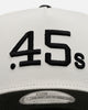 New Era Houston Astros 'Chrome Black' 9FORTY A-Frame Snapback Chrome/Black