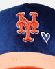 New Era New York Mets 'Velvet Hearts' 9FORTY A-Frame Snapback Blue