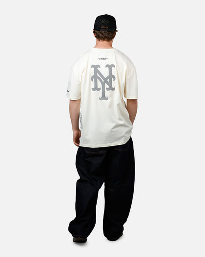 Pro Standard New York Mets Street Team T-Shirt Eggshell