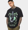 American Thrift X The Lord Of The Rings Witch Kings Of Angmar Vintage T-Shirt Washed Black