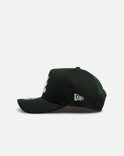 New Era Atlanta Braves 'Green Mesh' 9FORTY A-Frame Snapback Dark Green