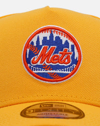 New Era New York Mets 'Sunshine' 9FORTY A-Frame Snapback Canary