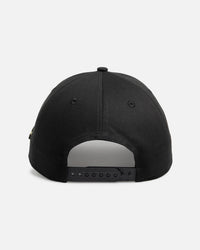 New Era X Culture Kings 'Chainstitch' 9FORTY A-Frame Snapback Black/Gold